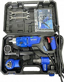 Комплектация бесщеточной дрели с микроударом для алмазного бурения Keos Pulsar KS-158