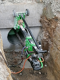 Применение установок алмазного бурения Eibenstock PLE 450 B PowerLine Применение установок алмазного бурения Eibenstock PLE 450 B PowerLine